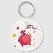 lustiger Schlüsselanhänger für Kinder (Rückseite)