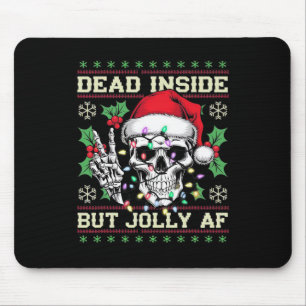 Lustiger schmutziger Weihnachten hässlicher Pullov Mousepad