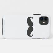 lustiger Schnurrbart Case-Mate iPhone Hülle (Rückseite (Horizontal))