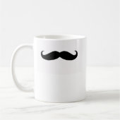 lustiger Schnurrbart Kaffeetasse (Links)