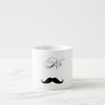 Lustiger Schnurrbart Valentins Mug