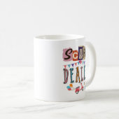 Lustiger Schrotthändler Scrapbooking Kaffeetasse (VorderseiteRechts)