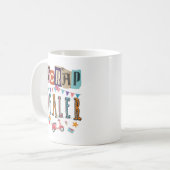 Lustiger Schrotthändler Scrapbooking Kaffeetasse (Vorderseite Links)