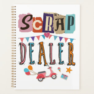 Lustiger Schrotthändler Scrapbooking Planer