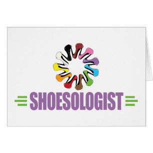 Lustiger Schuh-Liebhaber