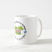 Lustiger Schulbus-Reise-Becher Kaffeetasse (VorderseiteRechts)