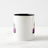 Lustiger Schwan Gruß Büro Sarkasmus Kaffeetasse (Mittel)