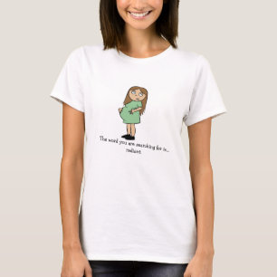Lustiger Schwangerschafts-T - Shirt
