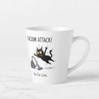 Lustiger Schwarzer-Katzen-Kaffeebecher-Geschenk Va Milchtasse