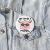 Lustiger Schweinewitz Button (Beispiel)