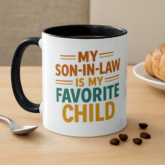 Lustiger Schwiegersohn ist Lieblingskind Tasse