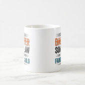 Lustiger Schwiegersohn Lieblingskind Kaffeetasse (Mittel)