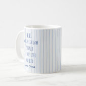 Lustiger Schwiegervater Becher Kaffeetasse (Vorderseite Links)