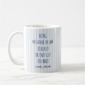 Lustiger Schwiegervater Becher Kaffeetasse (Links)
