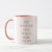 Lustiger Schwiegervater Becher Tasse (Links)