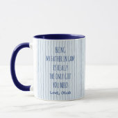 Lustiger Schwiegervater Becher Tasse (Links)