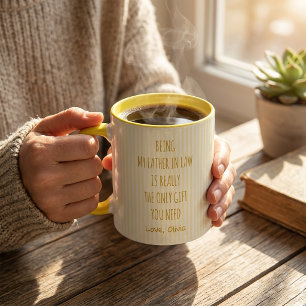 Lustiger Schwiegervater Becher Tasse