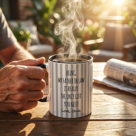 Lustiger Schwiegervater Becher Tasse
