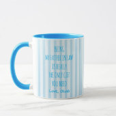 Lustiger Schwiegervater Becher Tasse (Links)