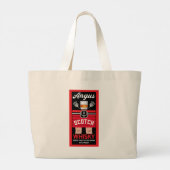 Lustiger Scotch Whisky Serviertablett Jumbo Stoffbeutel (Rückseite)