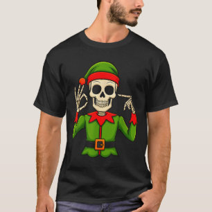 Lustiger Sechs Sieben 67 Meme 6 7 Weihnachtself Ha T-Shirt
