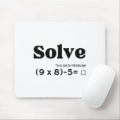 Lustiger Sechs Sieben 67 Meme Pemdas Schule Mathel Mousepad (Mit Mouse)