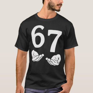 Lustiger Sechs Sieben 6 7 Lustig 67 Gen Alpha Slan T-Shirt