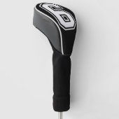 Lustiger Sechs Sieben 6 7 Meme  Golf Headcover (angewinkelt)