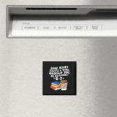 Lustiger Sechs Sieben 6 7 Meme Lehrer liest 6-7 67 Magnet (In Situ (Geschirrspüler))