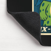 Lustiger Sechs Sieben Frosch 6 7 Meme Gen Alpha Sl Mousepad (Ecke)