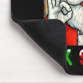 Lustiger Sechs Sieben Meme Weihnachten Cool Santa Mousepad (Ecke)