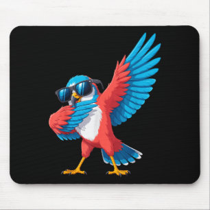 Lustiger Seehabicht dabbing dab Vogel Männer Fraue Mousepad