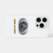 Lustiger Seehund-Typ Ich Bin Beschäftigt iPhone Hülle (Rückseite (Horizontal))