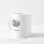 Lustiger Seehund Typ Ich Bin Beschäftigt Kaffeetas Kaffeetasse (Vorderseite Links)