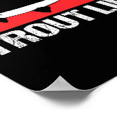 Lustiger Seesaibling Angler Fischen Forellen Leben Poster (Ecke)