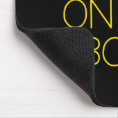 Lustiger Segelbootkapitän Ich werde auf dem Boot s Mousepad (Ecke)