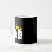 Lustiger Senioren-Textcode Vintage Gif Kaffeetasse (Vorderseite Links)