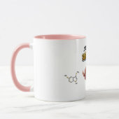Lustiger Serotonin Gehirn Becher Tasse (Links)
