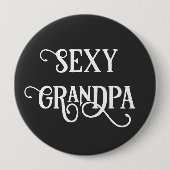 Lustiger Sexy Opa-Button-Geschenk Button (Vorderseite)