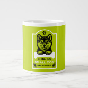 Lustiger Shiba-Inu-Hundefan Jumbo-Tasse