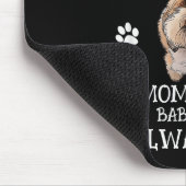 Lustiger Shih Tzu Shihtzu Geschenk Mutter Mama Bab Mousepad (Ecke)