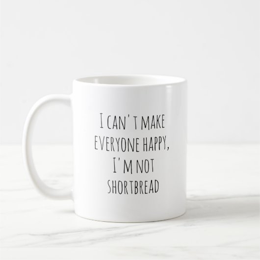 Lustiger Shortbread Kaffeetasse (Links)