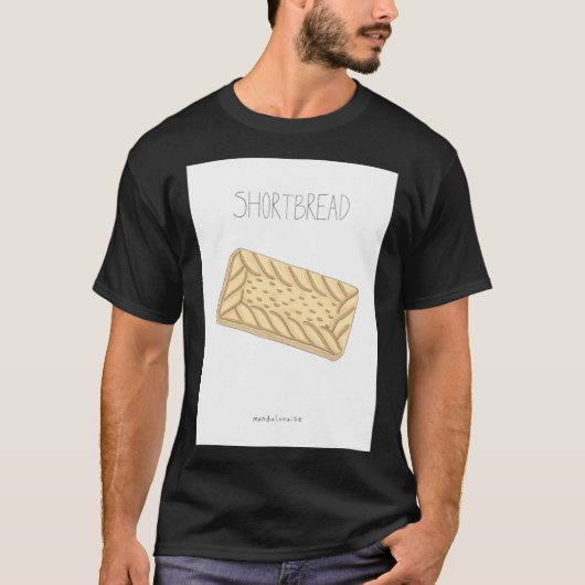 Lustiger Shortbread T-Shirt (Vorderseite)