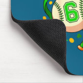 Lustiger Six Seven 67 Meme Baseball Mousepad (Ecke)