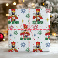 Lustiger Six Seven 67 Meme Nussknacker Weihnachts