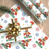 Lustiger Six Seven 67 Meme Nussknacker Weihnachts Geschenkpapier
