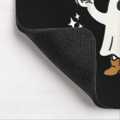 Lustiger Six Seven 6 7 Meme Cowboy Geist Halloween Mousepad (Ecke)