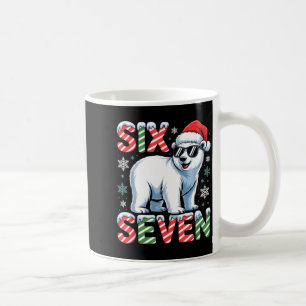 Lustiger Six Seven Lar Bär Weihnachten 67 Santa Hu Kaffeetasse