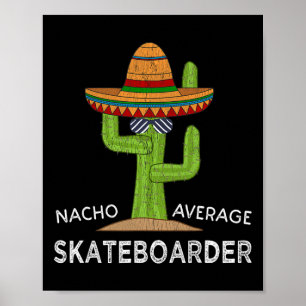 Lustiger Skateboard-Humor Lustiges Skateboard Skat Poster