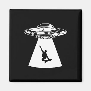 Lustiger Skateboarder Cooler Skater Skateboarding- Magnet